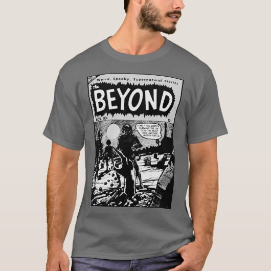 'The BEYOND' Horror Comic T-Shirt (Voorkant)