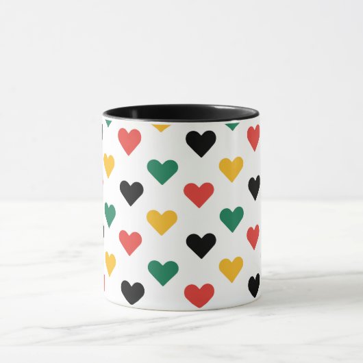 The BHM Hearts Mug Mok (Midden)
