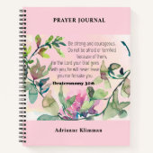 The Bible Verse Floral Prayer Journal Notitieboek (Voorkant)