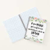 The Bible Verse Floral Prayer Journal Notitieboek (Binnen)