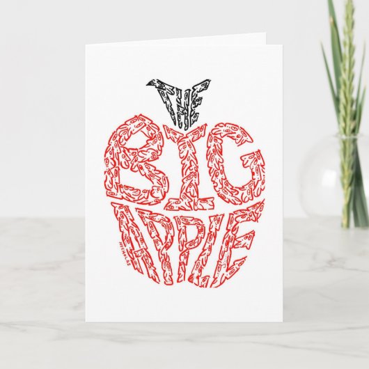 THE BIG APPLE KAART (Voorkant)