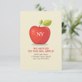 The Big Apple Moving Announcement Aankondiging (Staand voorkant)