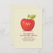 The Big Apple Moving Announcement Aankondiging (Voorkant / Achterkant)