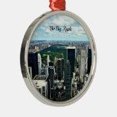 The Big Apple, New York City Metalen Ornament (Rechts)