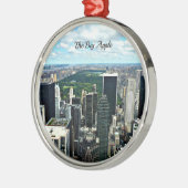 The Big Apple, New York City Metalen Ornament (Links)