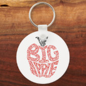 THE BIG APPLE SLEUTELHANGER (Voorkant)