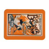 The Big Banner Show "The girl from Paris" Magneet (Horizontaal)