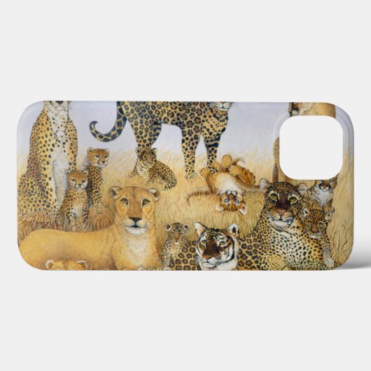 The Big Cats Case-Mate iPhone Case (Achterkant (horizontaal))