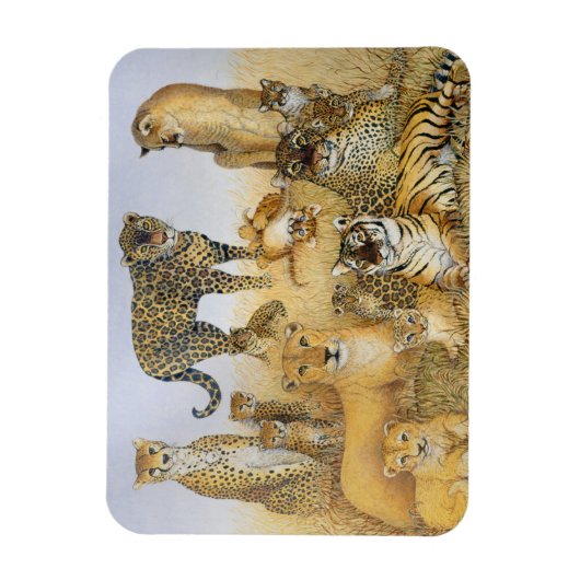 The Big Cats Magneet (Verticaal)