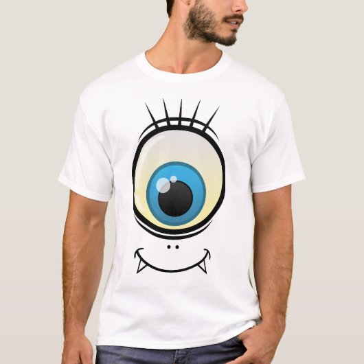 The Big Eye Monster T-shirt (Voorkant)