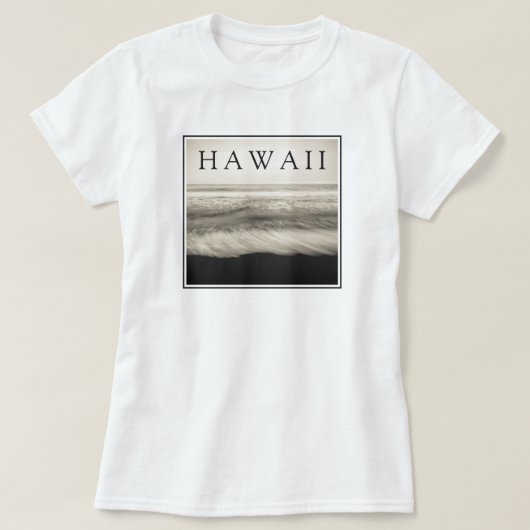 The Big Island Beach Hawaii T-shirt (Design voorkant)