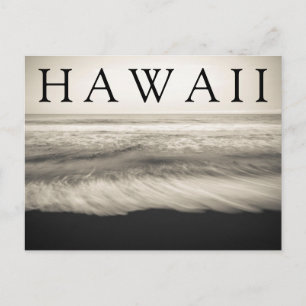 The Big Island-strand Hawaï Briefkaart