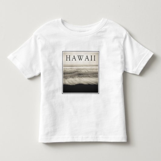 The Big Island-strand Hawaï Kinder Shirts (Voorkant)