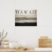 The Big Island-strand Hawaii Poster (Keuken)