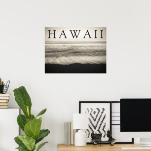 The Big Island-strand Hawaii Poster