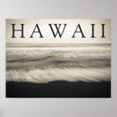 The Big Island-strand Hawaii Poster (Voorkant)