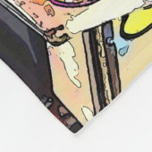 The Big Jump - Scooter Trick Fleece Deken (Hoek)