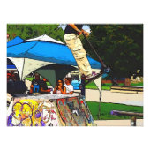 The Big Jump - Scooter Trick Foto Afdruk (Voorkant)