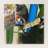 The Big Jump - Scooter Trick Legpuzzel (Horizontaal)