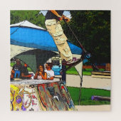 The Big Jump - Scooter Trick Legpuzzel (Verticaal)