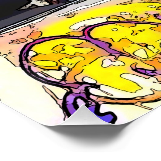 The Big Jump - Scooter Trick Perfect Poster (Hoek)