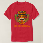The Big Kahuna Funny Hawaiian Tiki Dad Boss Gift T-shirt