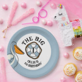 The Big One Beach Eerste Verjaardag Papieren Bordje (Feest)