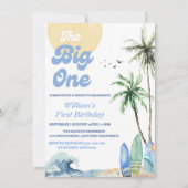 The Big ONE Beach Verjaardagsfeest Kaart (Voorkant)