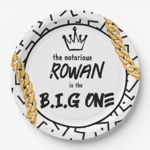 The Big One Birthday, 90's Hip Hop Paper Bord