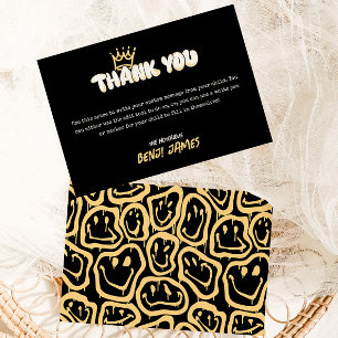 The Big One   De beruchte 90s 1e verjaardag Bedankkaart