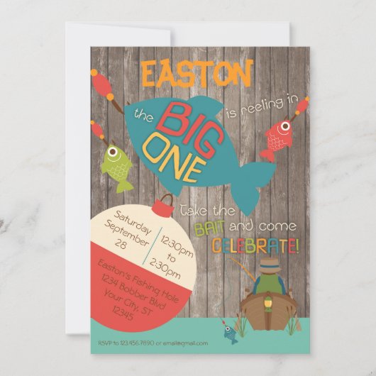 The Big One - Geviste uitnodiging van de eerste ve (Voorkant)