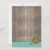 The Big One - Geviste uitnodiging van de eerste ve (Achterkant)