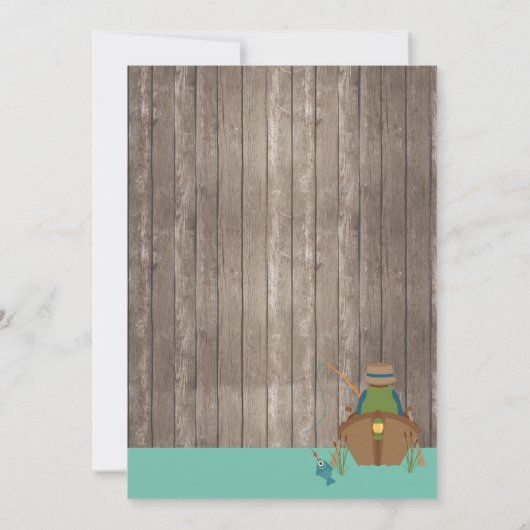 The Big One - Geviste uitnodiging van de eerste ve (Achterkant)