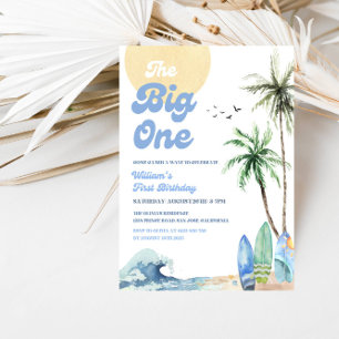 The Big One Jongen 1e Verjaardagsfeest - Oceaan Su Kaart