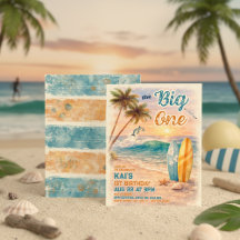 The Big One Retro Surf Beach Verjaardag 