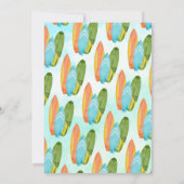 The Big One Surf Beach Eerste Verjaardagsfoto Kaart (Achterkant)