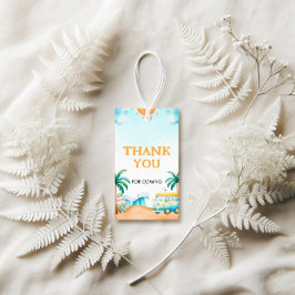 The Big One, Surf Birthday Cadeaulabel