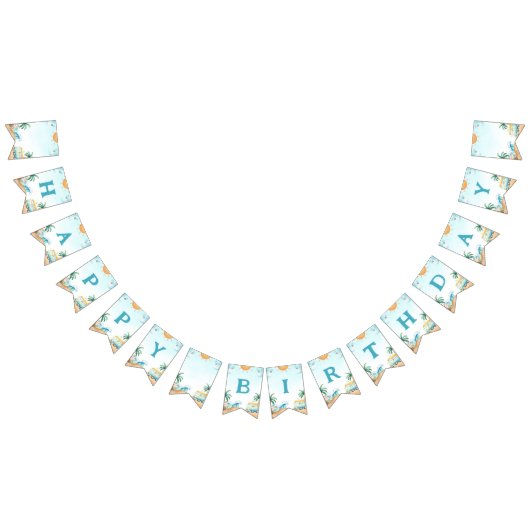 The Big One, Surf Birthday Vlaggetjes (Alle)