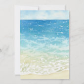 The Big One Surfing Retro Eerste Verjaardagsfeest Bedankkaart (Achterkant)