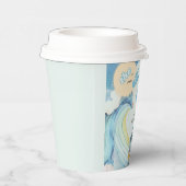 The Big One Surfing Retro Eerste Verjaardagsfeest Papieren Bekers (Rechts)