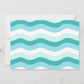 The Big One Surf's Up Verjaardag Bedankt Kaarten (Achterkant)