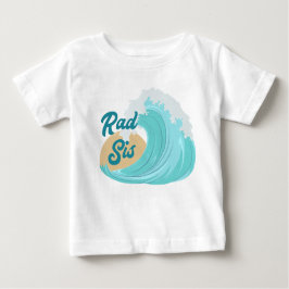 The Big One Wave Verjaardag Rad Sis T-shirt