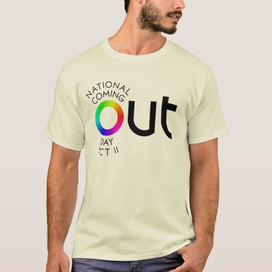 The Big OUT Light T-Shirt (Voorkant)