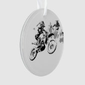 The Big Race - Motocross Racers Ornament (voorkant)