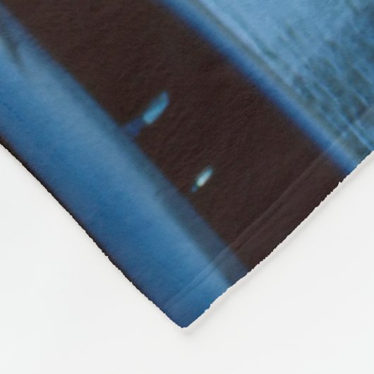 The Big Ship:  SS Verenigde Staten Fleece Deken (Hoek)