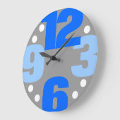 The Big Time - blauw Grote Klok (Hoek)