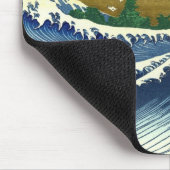 The Big Wave (Blue and Gold Japans Kunst, Hokusai) Muismat (Hoek)