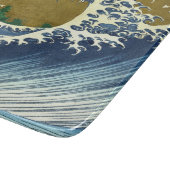 The Big Wave (Blue and Gold Japans Kunst, Hokusai) Snijplank (Hoek)