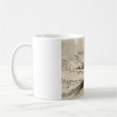 The Big Wave (door Katsushika Hokusai) Koffiemok (Links)