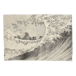 The Big Wave (door Katsushika Hokusai) Kussensloop